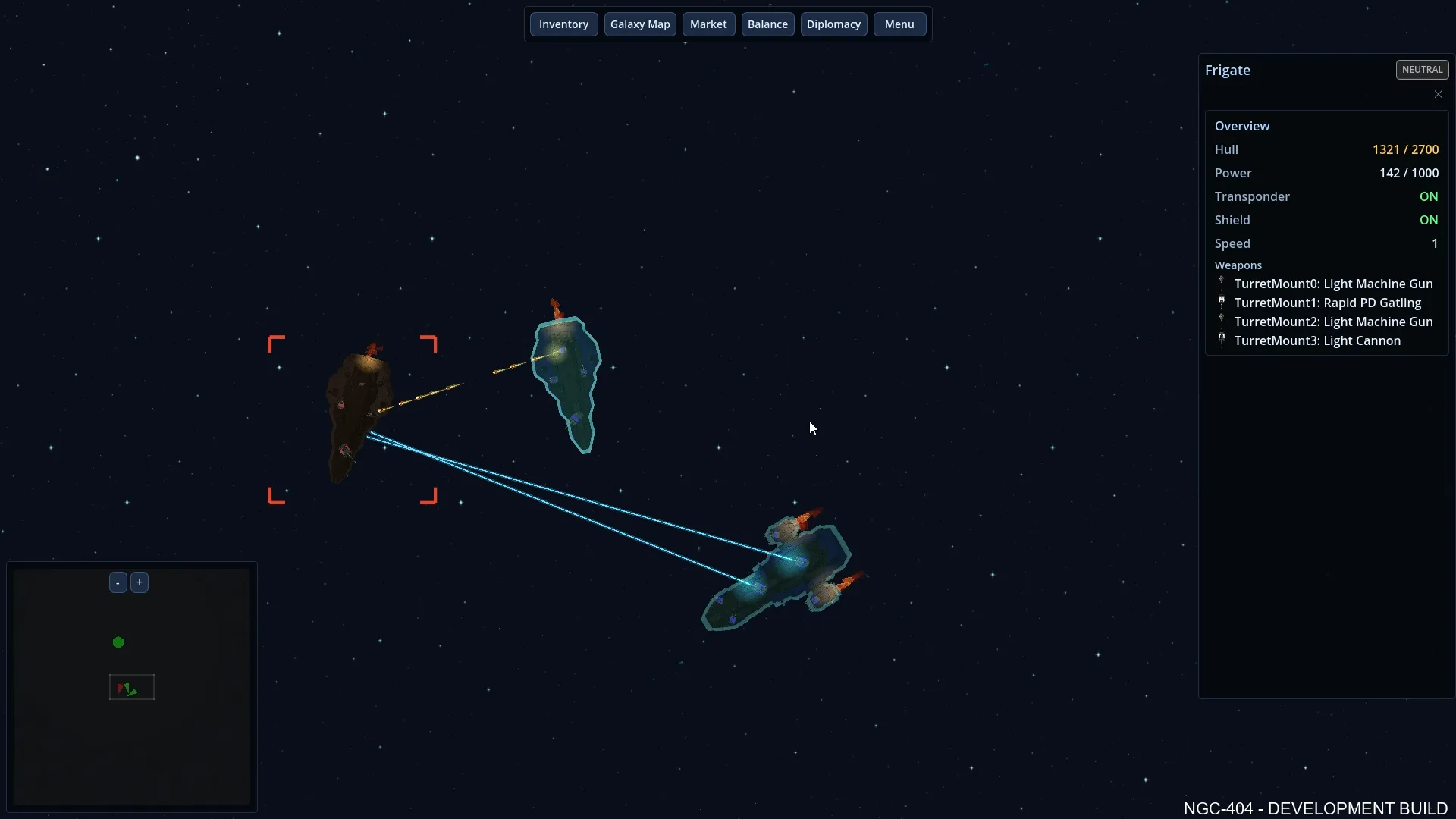 NGC-404 — Space Battle